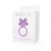 Фиолетовое эрекционное виброкольцо TEDDY COCKRING SILICONE - Toyz4lovers - в Краснодаре купить с доставкой