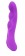 Фиолетовый вибратор UltraZone Paradise 9X Silicone Vibrator - 17,7 см. - Topco Sales