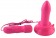 Розовая вибровтулка с выносным пультом управления вибрацией 	POPO Pleasure - 11,9 см. - POPO Pleasure