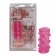 Эластичная розовая насадка с шипами и шишечками JELLY JOY LUST CLUSTER PINK - Tonga - в Краснодаре купить с доставкой