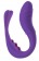 Фиолетовый вибратор для пар Mini Romeo - Adrien Lastic