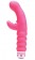 Розовый вибростимулятор для G-точки и клитора - 21 см. - Dream Toys