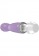 Фиолетовый вибратор Lowri с покрытой шишечками головкой - 15 см. - Shots Media BV