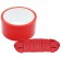 Набор для фиксации BONDX BONDAGE RIBBON   LOVE ROPE: красная лента и веревка - Dream Toys - купить с доставкой в Краснодаре