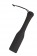 Чёрный пэддл BLAZE PADDLE WITH STITCHING BLACK - 33 см. - Dream Toys - купить с доставкой в Краснодаре
