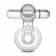 Прозрачное эрекционное кольцо с подхватом, вибропулей и язычком 10 Function Vibrating Tongue Ring - Blush Novelties - в Краснодаре купить с доставкой
