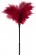 Пластиковая метелочка с красными пёрышками Small Feather Tickler - 32 см. - Blush Novelties - купить с доставкой в Краснодаре
