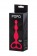 Розовая анальная цепочка с 3 звеньями и широкой ручкой - POPO Pleasure