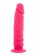 Розовый анальный фаллоимитатор на подошве-присоске - 13,5 см. - POPO Pleasure