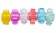 Набор из 6 разноцветных эрекционных колец Enhance 6 Piece Cock Ring Set - XR Brands - в Краснодаре купить с доставкой