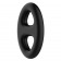 Чёрное эрекционное кольцо с петлёй для мошонки - Baile - в Краснодаре купить с доставкой