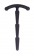 Черный уретральный плаг Kiotos X Sillicone Penis Stick 4 - O-Products - купить с доставкой в Краснодаре