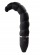 Чёрный анальный стимулятор с вибрацией PURRFECT SILICONE DELUXE 5.5INCH - 14 см. - Dream Toys