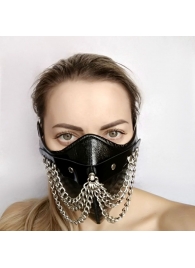 Чёрная маска на нижнюю часть лица  Шахерезада - Sitabella - купить с доставкой в Краснодаре
