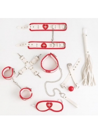 Эротический набор  Медсестричка  из 8 предметов - Сима-Ленд - купить с доставкой в Краснодаре