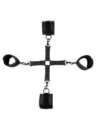 Черный набор крестовой фиксации Bondage Set - Orion - купить с доставкой в Краснодаре