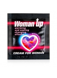 Возбуждающий крем для женщин с ароматом вишни Woman Up - 1,5 гр. - Биоритм - купить с доставкой в Краснодаре