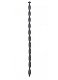 Черный уретральный силиконовый стимулятор - 30 см. - Rubber Tech Ltd - купить с доставкой в Краснодаре