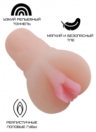 Реалистичный мастурбатор-вагина из реалистичного материала - Свободный ассортимент - в Краснодаре купить с доставкой