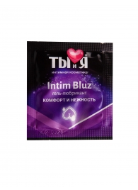Гель-лубрикант Intim bluz в одноразовой упаковке - 4 гр. - Биоритм - купить с доставкой в Краснодаре
