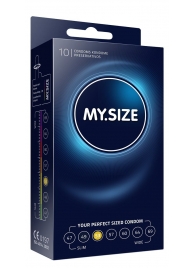 Презервативы MY.SIZE размер 53 - 10 шт. - My.Size - купить с доставкой в Краснодаре