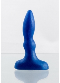 Синий анальный стимулятор Beginners p-spot massager - 11 см. - Lola Games - в Краснодаре купить с доставкой