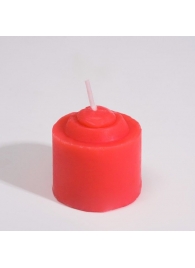Красная свеча для БДСМ «Роза» из низкотемпературного воска - Сима-Ленд - купить с доставкой в Краснодаре