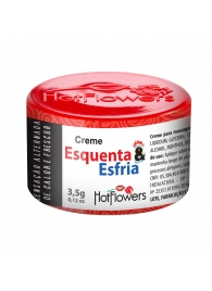 Возбуждающий крем Esquenta Esfria с охлаждающе-разогревающим эффектом - 3,5 гр. - HotFlowers - купить с доставкой в Краснодаре