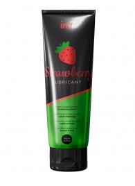 Смазка на водной основе с ароматом клубники Strawberry Lubricant - 100 мл. - INTT - купить с доставкой в Краснодаре