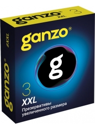 Презервативы увеличенного размера Ganzo XXL - 3 шт. - Ganzo - купить с доставкой в Краснодаре