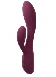 Фиолетовый перезаряжаемый вибратор-кролик Rio - 20 см. - Lola Games