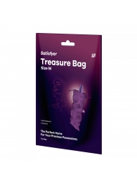 Фиолетовый мешочек для хранения игрушек Treasure Bag M - Satisfyer - купить с доставкой в Краснодаре