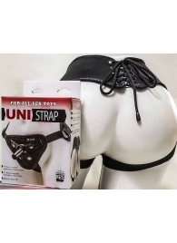 Универсальные трусики Harness UNI strap с корсетом - LOVETOY (А-Полимер) - купить с доставкой в Краснодаре