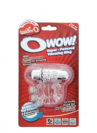 Прозрачное эрекционное виброкольцо OWOW CLEAR - Screaming O - в Краснодаре купить с доставкой