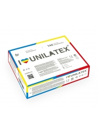 Разноцветные ароматизированные презервативы Unilatex Multifruits - 144 шт. - Unilatex - купить с доставкой в Краснодаре
