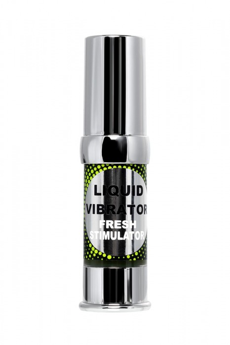 Освежающий гель с эффектом вибрации Liquid Vibrator Fresh Stimulator - 15 мл. - Secret Play - купить с доставкой в Краснодаре