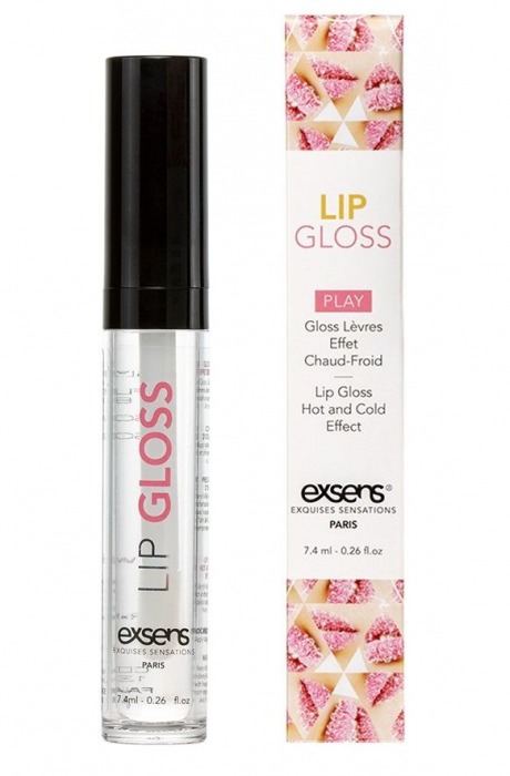 Блеск для губ Lip Gloss Strawberry с ароматом клубники - 7 мл. - Exsens - купить с доставкой в Краснодаре
