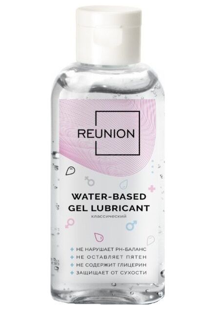Лубрикант на водной основе REUNION Water Based Gel Lubricant - 50 мл. - REUNION - купить с доставкой в Краснодаре