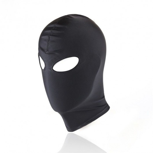 Черный текстильный шлем с прорезью для глаз - Notabu - купить с доставкой в Краснодаре