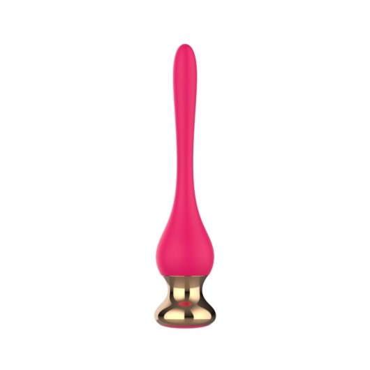 Розовый вибромассажер Nipple Vibrator - 14,5 см. - I-MOON