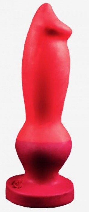 Красный фаллоимитатор  Стаффорд large  - 26 см. - Erasexa - купить с доставкой в Краснодаре